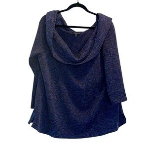 Lane Bryant Woman's Cowl Neck Sweater Size 18/20 Minimal Cozy